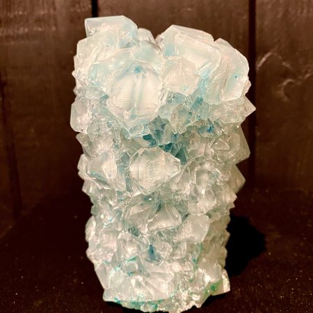 Crystal Vase mini blauw van Isaac Monté